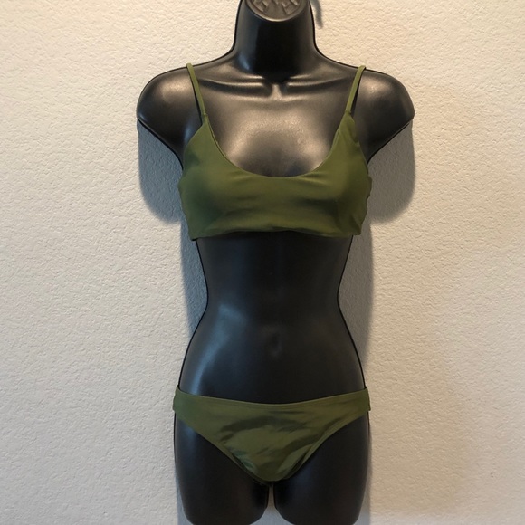 SOLD! Olive Green Stylish Bikini. Brand New. - Picture 1 of 6